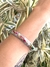 Bracelete esmaltado branco cintilante - comprar online