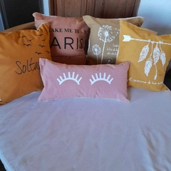 Almohadones 50*25 estampados