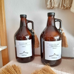 SET Growler Jabon Liq Ropa y Suavizante