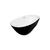 Tina de baño Akor blanco con negro con Llave FS001RG en internet