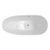 Tina de baño Akor blanco con negro con Llave FS001RG - tienda en línea