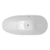 Tina de baño Akor blanco con negro con Llave FS001D - tienda en línea