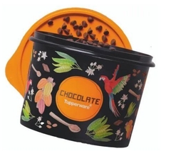 CAIXA CHOCOLATE FLORAL 1,3KG TUPPERWARE