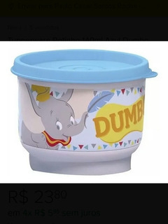 POTINHO BABY DUMBO 140ML TUPPERWARE