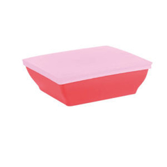 TRAVESSA ZEN LINE QUADRADA 1,75 VERMELHO TUPPERWARE