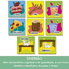 MEMÓRIA OPOSTOS - Novelty Brinquedos Educativos