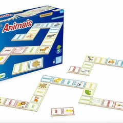 DOMINO ANIMAIS INGLÊS - comprar online