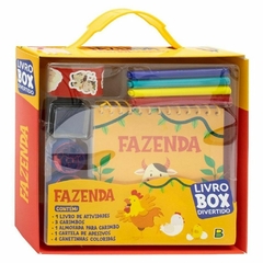 LIVRO BOX DIVERTIDO FAZENDA