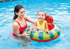 Boia Infantil Kids Chocalho Melancia Inflável - Loja das Boias - Boias Divertidas para Piscina