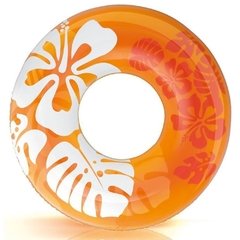 Boia Floral de Piscina Laranja Loja das Boias