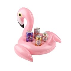 Boia Porta Drinks Flamingo Inflavel