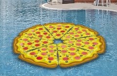 Boia Fatia Pizza Gigante Inflável - Loja das Boias - Boias Divertidas para Piscina