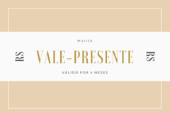VALE PRESENTE A PARTIR DE 60,00