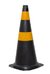 Cone Rígido 75CM cor Preto