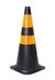 Cone 75 cm Semi Flexível com faixa Refletiva