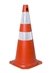 Cone 75 cm Semi Flexível com faixa Refletiva - comprar online