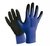 GUANTES CON CUBIERTA DE NITRILO COLOR AZUL. - comprar en línea