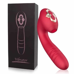 VIBRADOR COM SUGADOR E VAI E VEM - loja online