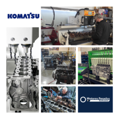 Rectificación motores Komatsu