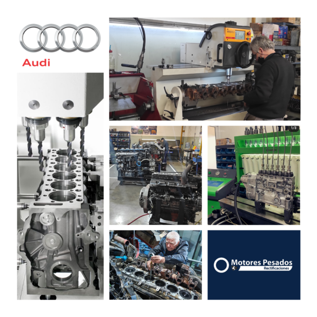 Rectificación motores Audi