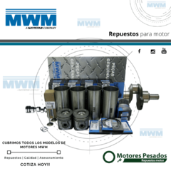 Repuestos MWM - MWM D229 - MWM 4.07 - MWM 6.07 - MWM 4.10 - MWM 6.10 - MWM 4.12 - MWM 6.12 - MWM Sprint - MWM 4.08