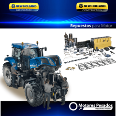 Repuestos New Holland - New Holland Agricultura: New Holland TT3840 - New Holland TL60 - New Holland TT3880 - New Holland TT4030 - New Holland TL75 - New Holland TL85 - New Holland TL95 - New Holland 7630 - New Holland 8030 - New Holland T6.120 - New Holl