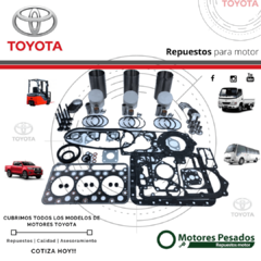 Repuestos Toyota - Toyota  12H-T - Toyota  Landrcuiser - Toyota  12R - Autoelevador Toyota - Toyota  12Z - Toyota  13Z - Toyota  14B - Toyota  Dyna - Toyota  14BT - Toyota  14Z - Toyota  18R - Toyota  Hilux - Toyota  1AZ-Fe - Toyota  1C - Toyota  1DZ - To