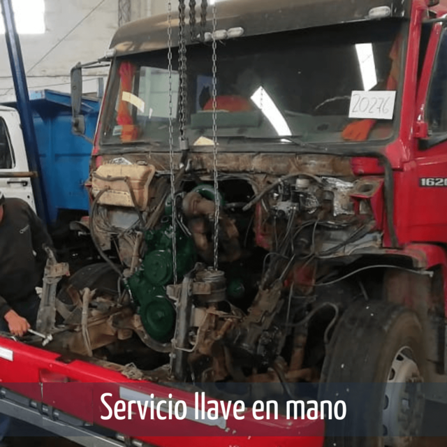 Servicio de reparación de motores Llave en Mano