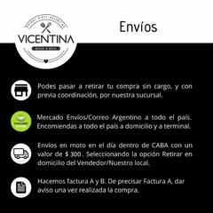 Cafetera Italiana 6 pocillos vitro aluminio - Vicentina - Home & Deco