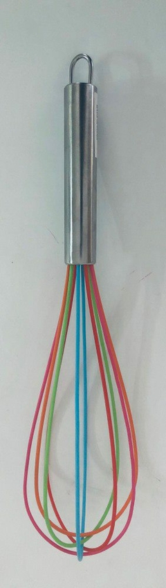 Batidor de silicona colores 28 cm