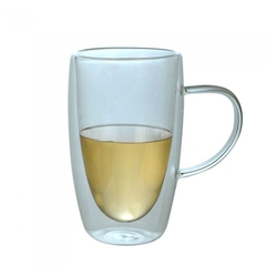 Taza Mug Bombe Vidrio Doble 450 ml