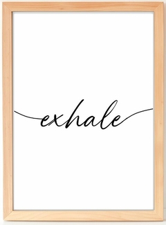 Cuadro de Madera Exhale 20x30 cm