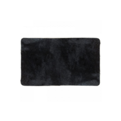 Alfombra de baño negra 80 x 50 cm - comprar online