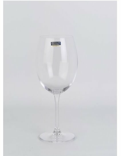 Copas Cristal Vino Bohemia Premium 850ml X2 Envios