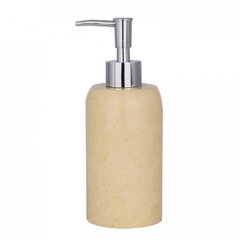 Dispenser para jabon Travertino Beige 18 cm