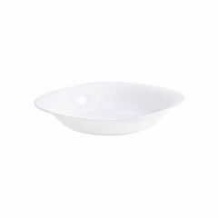 Plato blanco hondo cuadrado vidrio templado carine luminarc 21 cm