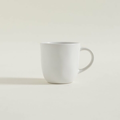 Mug taza ceramica clara blanca 473ml - comprar online