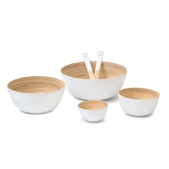 Bowl Bamboo blanco 5,5 x 16 dm - comprar online