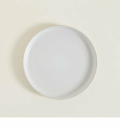 Plato Postre Chenini Borde Blanco 20cm