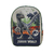 MOCHILA CON CARRO BLUE JURASSIC WORLD 12" 33108