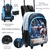 MOCHILA SKORA 16" CON CARRO WORLD CHAMPIONS 37649 - comprar online