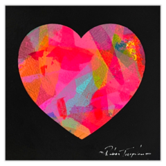 Corazón Colores - Negro - comprar online