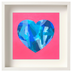 Corazón Azul - Coral pacifico - comprar online