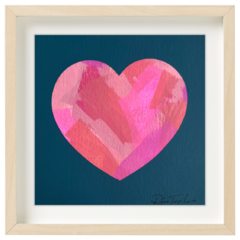 Corazón Rosado - Azul mediterráneo - comprar online