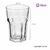 Vaso de vidrio Oslo Flint 400cc Rigolleau - comprar online