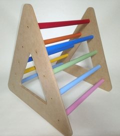 Triangulo de madera para trepar