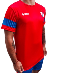 REMERA ENTRENAMIENTO DEPORTIVO PARAGUAYO ROJA HOMBRE 2025 - JEMA INDUMENTARIA