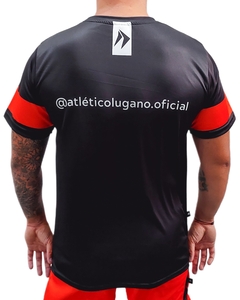 REMERA ENTRENAMIENTO ATLÉTICO LUGANO NEGRA HOMBRE 2025 - tienda online