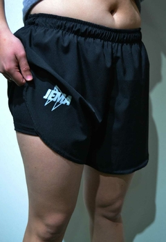 SHORT RUNNING CON CALZA NEGRA MUJER