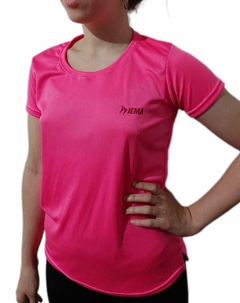 REMERA TRAINING FUCSIA MUJER